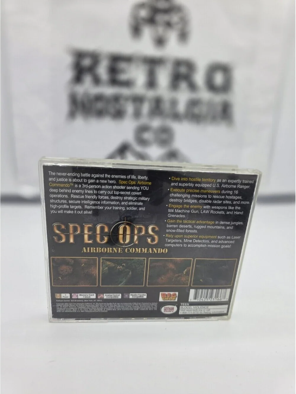 Spec Ops Airborne Commando for Playstation 1